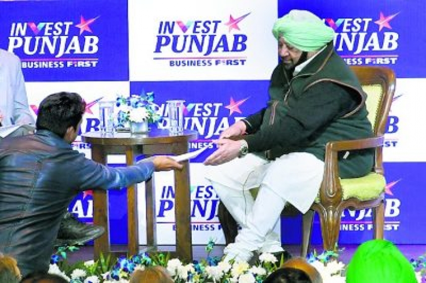 ਨਿਵੇਸ਼ਕਾਂ ਨੂੰ ਪੰਜਾਬ &rsquo;ਚ ਸਾਜ਼ਗਾਰ ਮਾਹੌਲ ਦੇਵਾਂਗੇ: ਕੈਪਟਨ