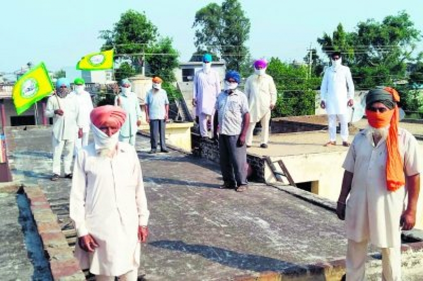 ਲੌਕਡਾਊਨ: ਲੋਕ ਮਾਰੂ ਨੀਤੀਆਂ ਖ਼ਿਲਾਫ਼ ਪੰਜਾਬ ਭਰ &rsquo;ਚ ਪ੍ਰਦਰਸ਼ਨ