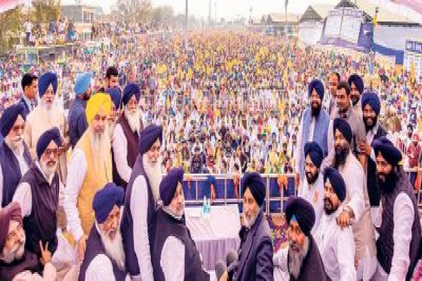 ਬੇਅਦਬੀ ਦੀਆਂ ਘਟਨਾਵਾਂ ਪਿੱਛੇ ਕਾਂਗਰਸ ਦਾ &lsquo;ਹੱਥ&rsquo;: ਸੁਖਬੀਰ