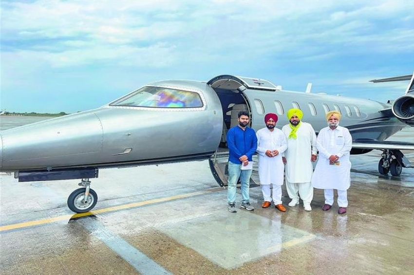 ਨਿੱਜੀ ਜੈੱਟ ਦੀ ਸਵਾਰੀ, ਮੁੱਖ ਮੰਤਰੀ &rsquo;ਤੇ ਪਈ ਭਾਰੀ