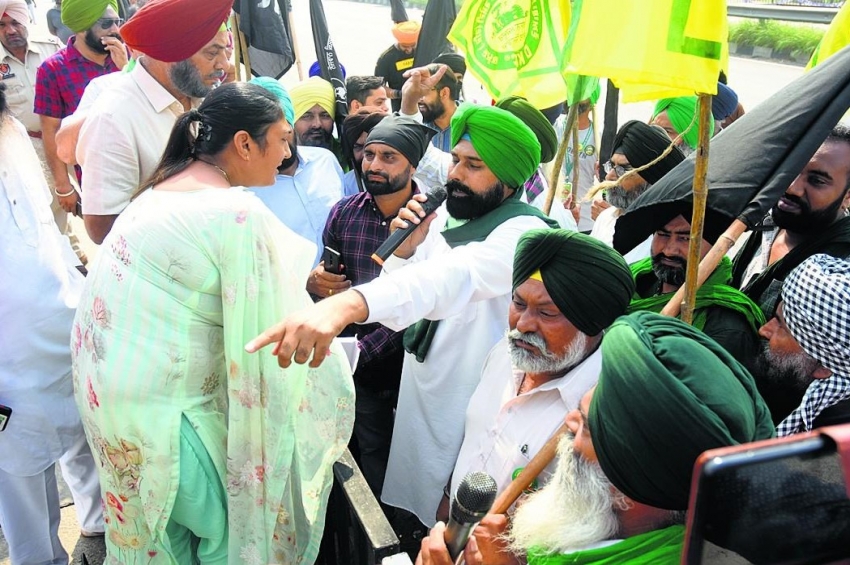 ਜਲੰਧਰ &rsquo;ਚ ਕਿਸਾਨਾਂ ਵੱਲੋਂ ਕੇਜਰੀਵਾਲ ਦਾ ਵਿਰੋਧ