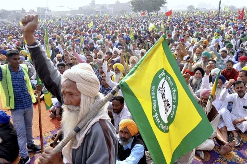 ਬਰਨਾਲਾ &rsquo;ਚ ਮਜ਼ਦੂਰ ਕਿਸਾਨ ਏਕਤਾ ਮਹਾ ਰੈਲੀ: ਪੰਜਾਬ &rsquo;ਚ ਕਿਸਾਨਾਂ ਨੂੰ ਗ੍ਰਿਫ਼ਤਾਰ ਕਰਨ ਲਈ ਆਉਂਦੀ ਦਿੱਲੀ ਪੁਲੀਸ ਨੂੰ ਘੇਰਨ ਦਾ ਸੱਦਾ