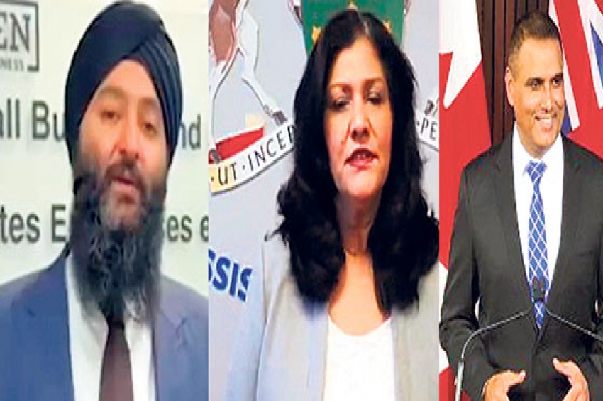 ਓਂਟਾਰੀਓ ਦੀ ਕੈਬਨਿਟ &rsquo;ਚ ਤਿੰਨ ਪੰਜਾਬੀ ਸ਼ਾਮਲ