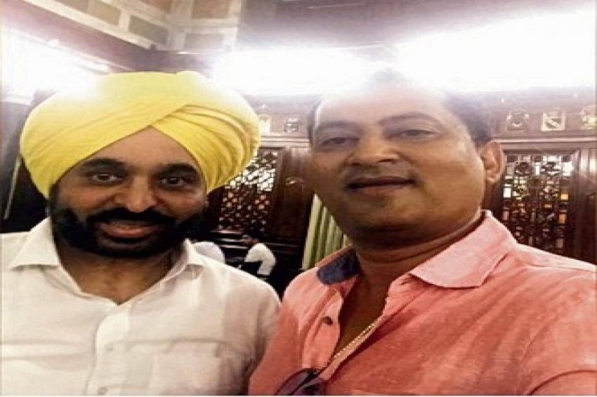 ਗੁਜਰਾਤ: ਭਗਵੰਤ ਮਾਨ ਨਾਲ ਸੈਲਫੀ ਸ਼ੇਅਰ ਕਰਨ &rsquo;ਤੇ ਭਾਜਪਾ ਆਗੂ ਮੁਅੱਤਲ