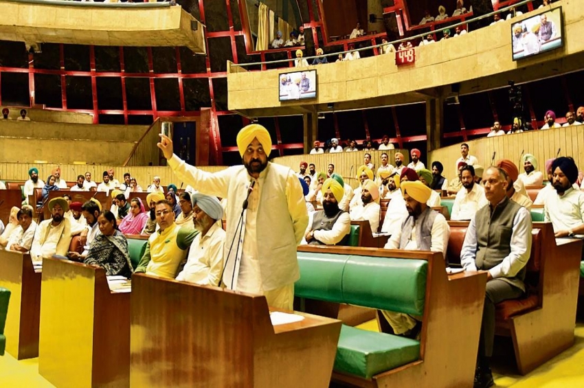 ਪੰਜਾਬ ਵਿਧਾਨ ਸਭਾ ਵਿੱਚ ਭਰੋਸਗੀ ਮਤਾ &lsquo;ਸਰਬਸੰਮਤੀ&rsquo; ਨਾਲ ਪਾਸ