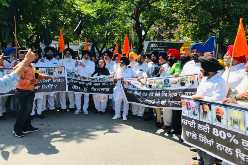 ਸਿੱਖ ਬੰਦੀਆਂ ਦੀ ਰਿਹਾਈ ਲਈ ਵੱਖ-ਵੱਖ ਥਾਵਾਂ &rsquo;ਤੇ ਰੋਸ ਮਾਰਚ ਤੇ ਮੰਗ ਪੱਤਰ ਸੌਂਪੇ