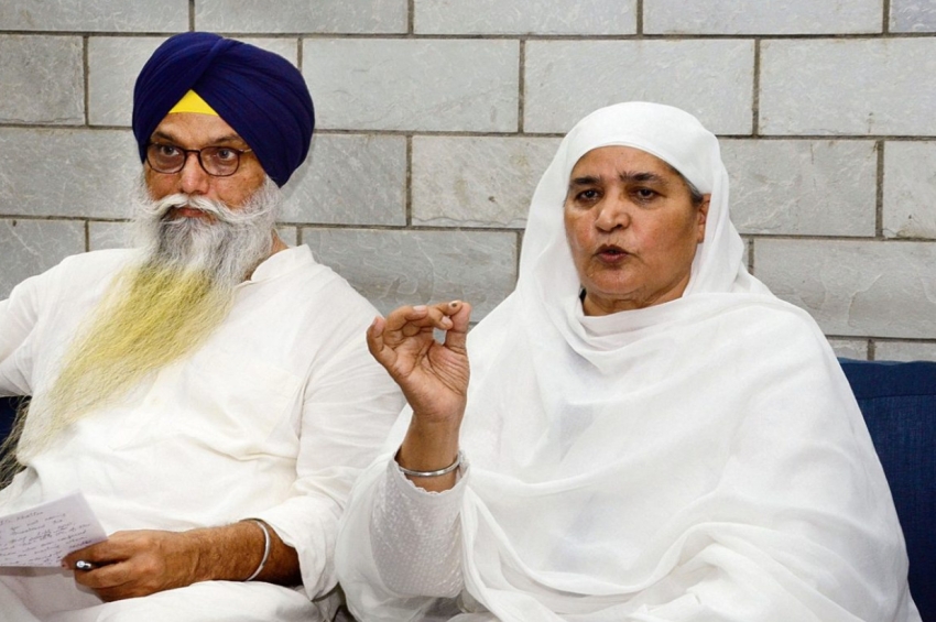 &lsquo;ਆਪ&rsquo; ਨੇ ਹਰਿਆਣਾ &rsquo;ਚ ਡੇਰਾ ਮੁਖੀ ਨਾਲ ਵੋਟਾਂ ਦਾ ਸੌਦਾ ਕੀਤਾ: ਬੀਬੀ ਜਗੀਰ ਕੌਰ