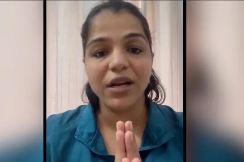 &lsquo;ਮੈਨੂੰ ਧਮਾਕਇਆ ਜਾ ਰਿਹਾ ਹੈ&rsquo; ਭਾਰਤੀ ਪਹਿਲਵਾਨ Sakshi Malik ਵੱਲੋਂ ਵੀਡੀਓ ਜਾਰੀ